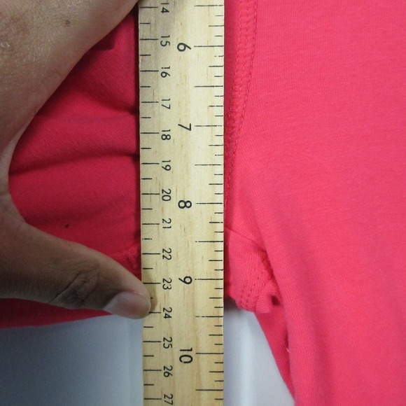 Poof Excellence Capri Yoga Pants Women S Pink Studded Y2K Low Rise Fold Over 190 - Picture 9 of 11